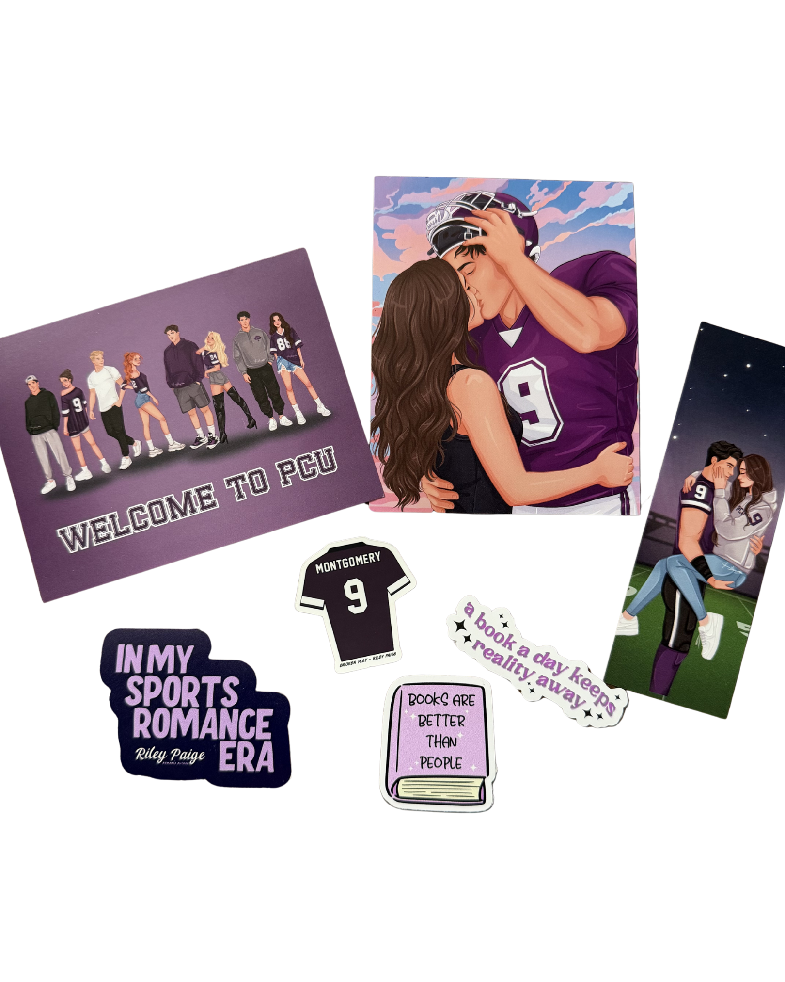 Book 1 - Broken Play Swag Pack